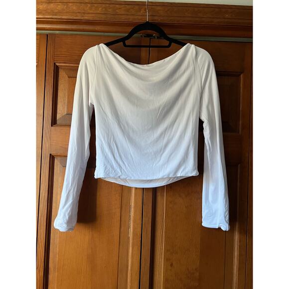 NWT Revolve SER.O.YA Women's Artemis Twist Neck Cutout Blouse Top White Size XL - Picture 5 of 11